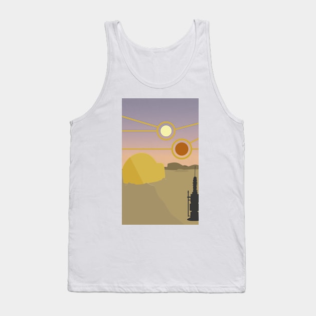 Tatooine Tank Top by mikineal97